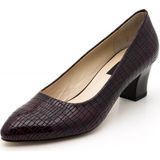 Costo Shoes 1023 Bordo Lezar Büyük Numara Kadın Ayakkabısı