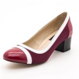 Costo Shoes 15110 Bordo Büyük Numara Ayakkabı
