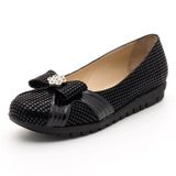 Costo Shoes 18539 Siyah Damla Baskı Büyük Numara Babet