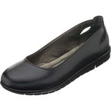 Costo Shoes 18545 Siyah Deri Büyük Numara Babet