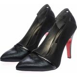 Costo Shoes 190333 Siyah Büyük Numara Kadın Ayakkabı