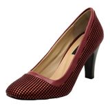 Costo Shoes 1973 Bordo Kadın Topuklu Ayakkabı