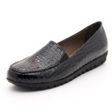 Costo Shoes 200591 Siyah Baskı Büyük Numara Bayan Ayakkabı
