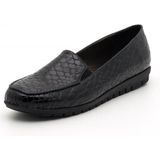 Costo Shoes 200592 Siyah Timsah Baskı Kadın Ayakkabı