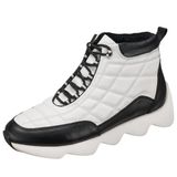 Costo Shoes 24 Kasım Beyaz Dana Derisi Erkek Bot Rahat Geniş Kalıp Özel Seri