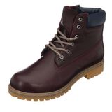 Costo Shoes 36 37 38 39-45 46 47 48 49 50 Numaralarda TLAND0802 Bordo DeriTimber land Style Kışlık Büyük Numara Erkek Bot Sıcak A