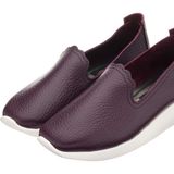 Costo Shoes 41-42-43-44 Numaralarda N0609 Bordo Soft Deri Çok Hafif Yumuşak Taban Büyük Numara Kadın Ayakkabı