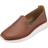 Costo Shoes 41-42-43-44 Numaralarda N0609 Kahve Soft Deri Çok Hafif Yumuşak Taban Büyük Numara Kadın Ayakkabı