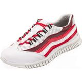 Costo Shoes 45 - 46 - 47 - 48 -49 - 50 Amex Beyaz Büyük Numara Dana Derisi Rahat Geniş Kalıp Erkek Vip Spor Ayakkabı