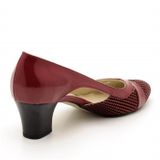 Costo Shoes 5389 Bordo Kadın Topuklu Ayakkabı