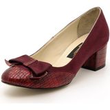 Costo Shoes 801-51012 Bordo Lezar Büyük Numara Bayan Ayakkabısı