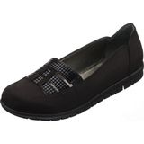 Costo Shoes A8512 Siyah Yağlı Crazy Dişli Kaymaz Taban Rahat Geniş Kalıp Büyük Numara Kadın Ayakkabı
