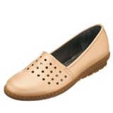 Costo Shoes A951 41-42-43-44 Platin Sedef Hafif Rahat ve Şık Esnek Taban Büyük Numara Kadın Ayakkabı