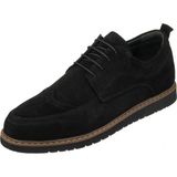Costo Shoes AB1386 Siyah Süet Çift Katlı Termo Taban Erkek Spor Ayakkabı