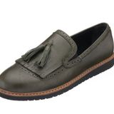 Costo Shoes AG101-1 Haki Termo Taban Büyük Numara Erkek Ayakkabısı