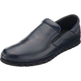 Costo Shoes AG1041 Lacivert Deri 4 Mevsim Büyük Numara Üst Kalite Erkek Ayakkabısı