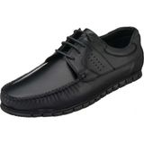 Costo Shoes AG2018 Siyah Rok Deri Erkek Ayakkabı