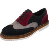 Costo Shoes ALP23 Siyah Süet Gri Nubuk Deri Hafif Rahat Eva Taban Rahat Geniş Kalıp Premium Serisi Erkek Ayakkabı
