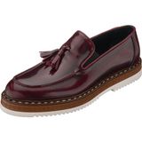 Costo Shoes ALP76 Bordo Açma Deri Hafif Rahat Eva Taban Rahat Geniş Kalıp Premium Serisi Erkek Ayakkabı