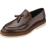 Costo Shoes ALP76 Kahve Açma Deri Hafif Rahat Eva Taban Rahat Geniş Kalıp Premium Serisi Erkek Ayakkabı