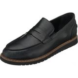 Costo Shoes AYL1112 45-46-47-48-49-50 Siyah Deri Termo Taban 4 Mevsim Büyük Numara Üst Kalite Erkek Ayakkabısı