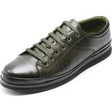 Costo Shoes Büyük Numara Erkek Ayakkabı GS1840HAKI Dana Derisi Büyük Numara Erkek Ayakkabı 4 Mevsim Geniş Kalıp Rahat Kullanım