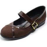 Costo Shoes Büyük Numara Kadın Babet Kahve Iriadam