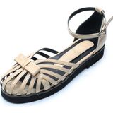 Costo Shoes Büyük Numara Kadın Sandalet Pudra Iriadam