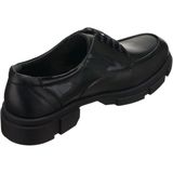 Costo Shoes CK219 Siyah Dana Derisi Kauçuk Rahat Esnek Taban Geniş ve Konforlu Kalıp Yeni Nesil Erkek Ayakkabısı - Siyah Deri