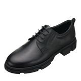 Costo Shoes CK4296 Siyah Dana Derisi Kauçuk Taban Yeni Sezon Erkek Büyük Numara Ayakkabı