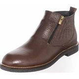 Costo Shoes CS101 Kahve Rolax Deri Erkek Kauçuk Tabanlı Bot - Kahverengi