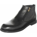 Costo Shoes CS101 Siya Rolax Kauçuk Taban Geniş Kalıp Erkek Bot - Siyah