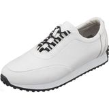 Costo Shoes Dora-2023 Beyaz Dana Derisi Rahat Geniş Kalıp Hafif Taban Yeni Sezon Erkek Spor Ayakkabısı