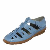 Costo Shoes DRL7018 BUZ Mavisi Kadın Babet