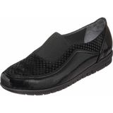 Costo Shoes DRL7019 Siyah 4 Mevsim Gündelik Rahat Geniş Kalıp Büyük Numara Kadın Ayakkabısı