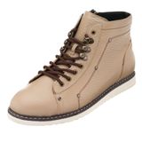 Costo Shoes ERN0126 Vizon Termo Taban Büyük Numara Dana Derisi Rahat Geniş Kalıp Üst Kalite Erkek Bot