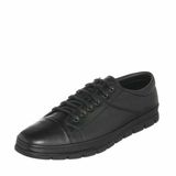 Costo Shoes EU1840 Siyah Deri 4 Mevsim Büyük Numara Üst Kalite Erkek Ayakkabısı