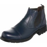 Costo Shoes F2002 Lacivert Deri Süspansiyonlu Kauçuk Taban Erkek Bot