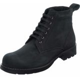 Costo Shoes F632 Siyah Yağlı Dana Nubuk Erkek Bot