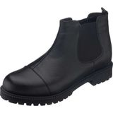 Costo Shoes GG1284 Siyah Dana Derisi Rahat Geniş Kalıp Erkek Bot