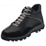 Costo Shoes GG1406 Siyah Trekking Taban Büyük Numara Erkek Deri Bot