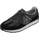Costo Shoes GG18 Siyah Deri Termo Taban ve Rahat Geniş Kalıp Süet Erkek Deri Spor Ayakkabı