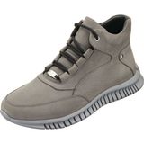 Costo Shoes Gri Büyük Numara Dana Derisi Rahat Geniş Kalıp Erkek Bot