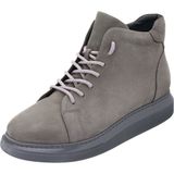Costo Shoes Gri Nubuk Büyük Numara Dana Derisi Rahat Geniş Kalıp Erkek Bot