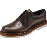 Costo Shoes GS4138 Kahve Açma Deri Eva Taban Rahat Hafif Geniş Kalıp Premium Serisi Büyük Numara Erkek Ayakkabı