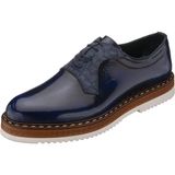 Costo Shoes GS4138 Lacivert Açma Deri Eva taban Rahat Hafif Geniş Kalıp Premıum Serisi Büyük Numara Erkek Ayakkabı