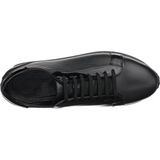 Costo Shoes HKN141 Siyah Dana Derisi Erkek Spor Ayakkabı Hafif Termo Taban Rahat Geniş Kalıp Şık Tasarım - Siyah Deri