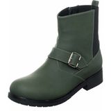 Costo Shoes K186-2 Haki Nubuk Kadın Bot