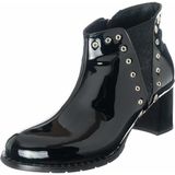 Costo Shoes K268-1 Siyah Rugan Kadın Bot