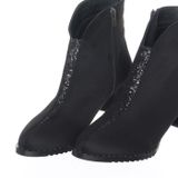 Costo Shoes K541 Siyah Süet Kadın Bot